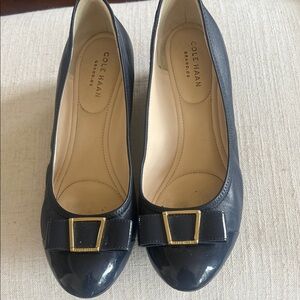 Cole Haan Women's Navy Wedges